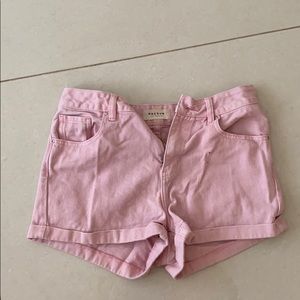 Pink Mom Shorts